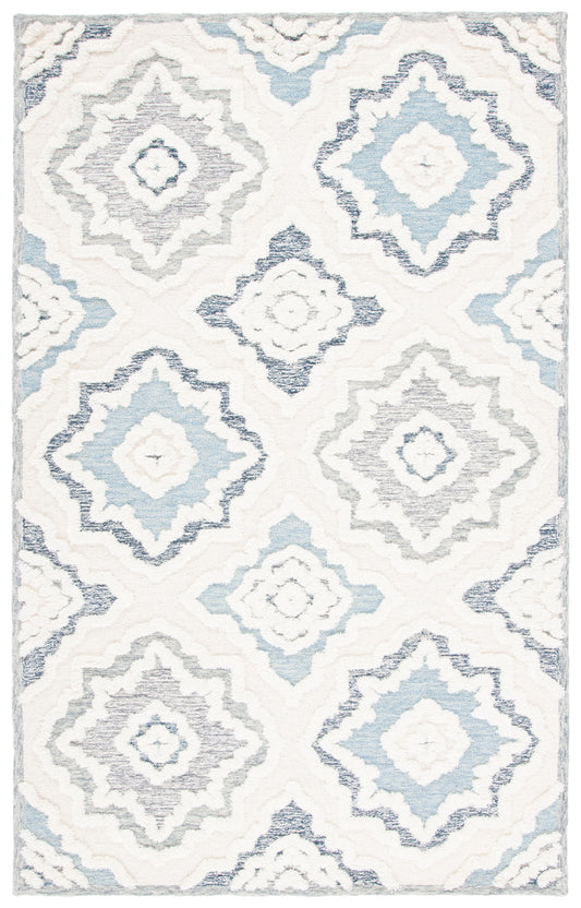 Safavieh Metro Met111A Ivory/Light Blue Area Rug