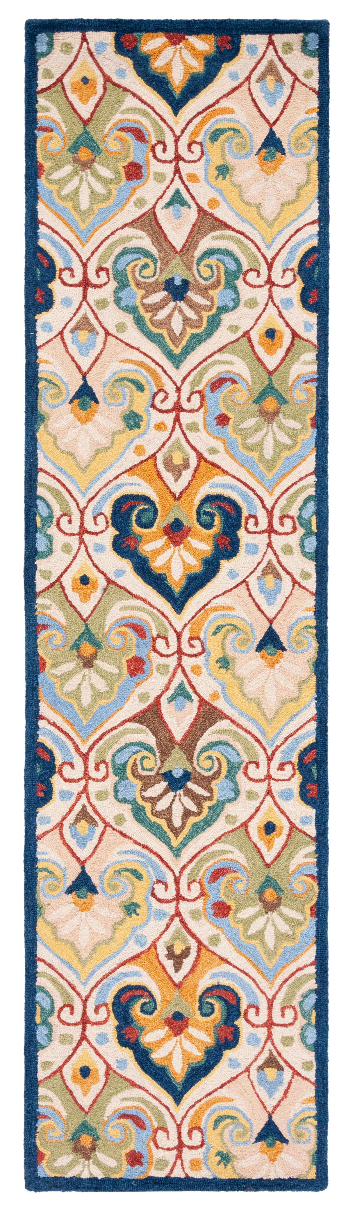 Safavieh Metro Met114B Beige/Blue Rug.