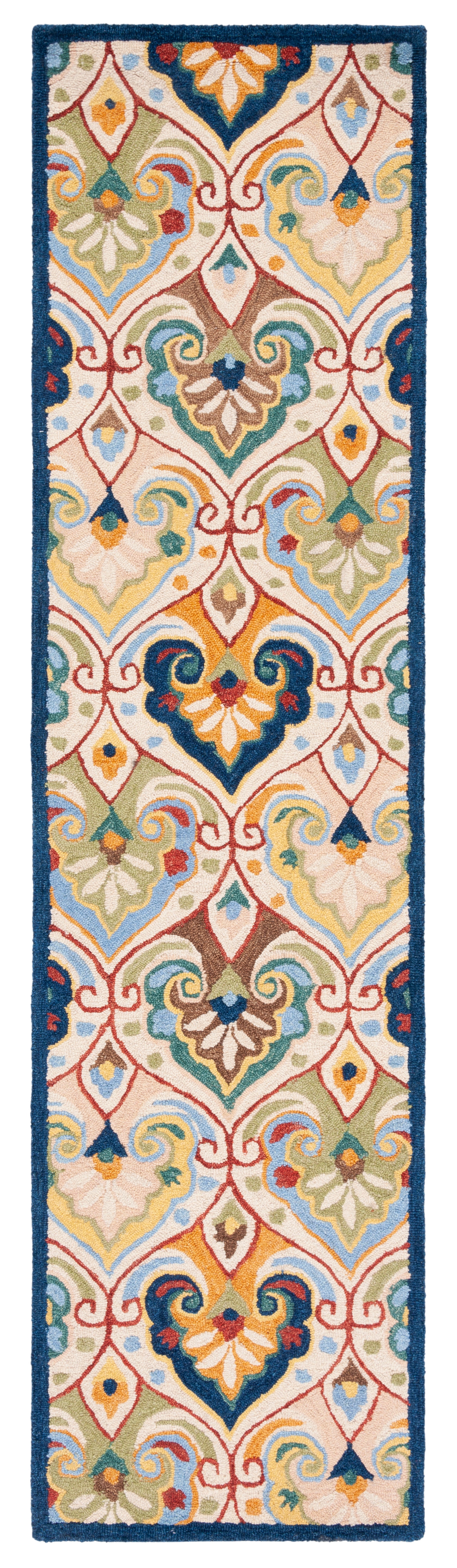 Safavieh Metro Met114B Beige/Blue Area Rug