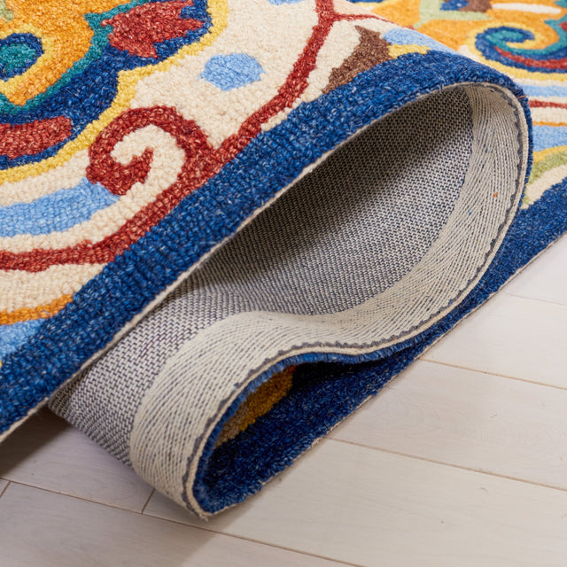 Safavieh Metro Met114B Beige/Blue Rug.