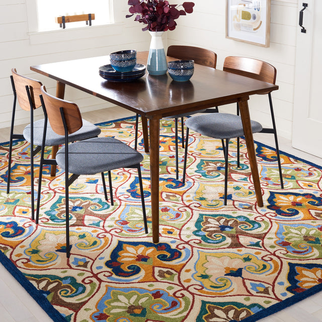 Safavieh Metro Met114B Beige/Blue Rug.