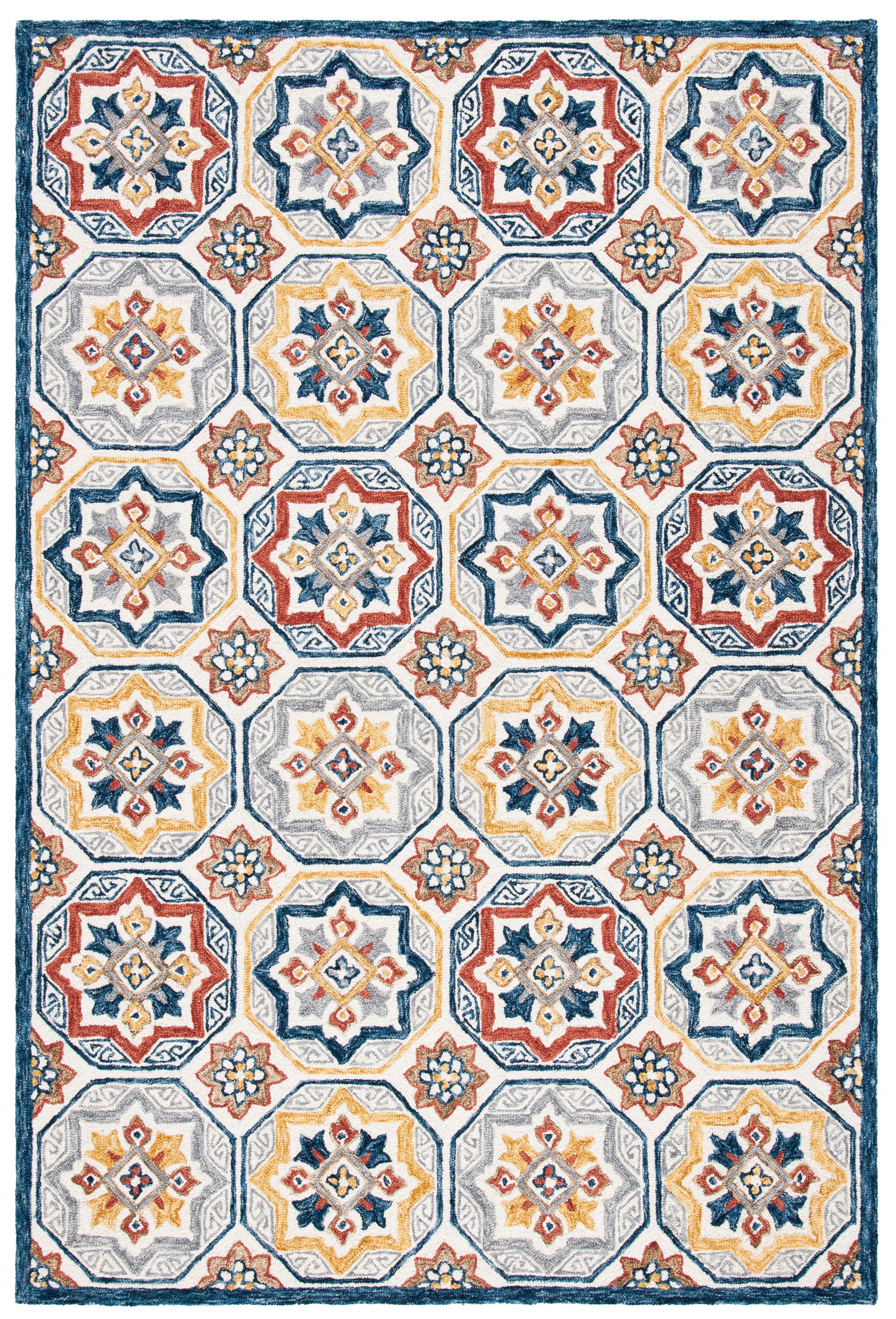 Safavieh Metro Met117B Beige/Ivory Area Rug