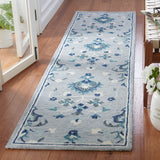 Safavieh Metro Met121M Blue/Ivory Rugs.