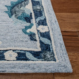 Safavieh Metro Met121M Blue/Ivory Rugs.