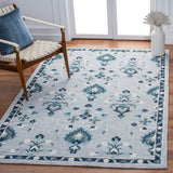 Safavieh Metro Met121M Blue/Ivory Rugs.
