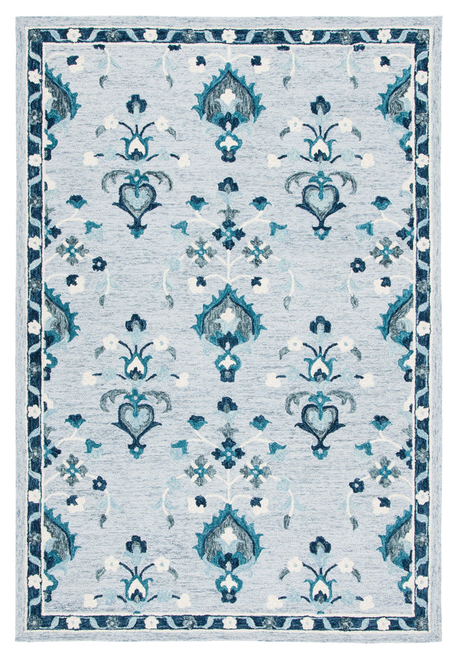 Safavieh Metro Met121M Blue/Ivory Area Rug