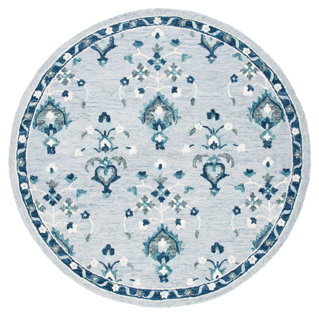 Safavieh Metro Met121M Blue/Ivory Area Rug