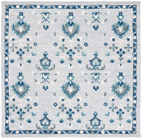 Safavieh Metro Met121M Blue/Ivory Area Rug