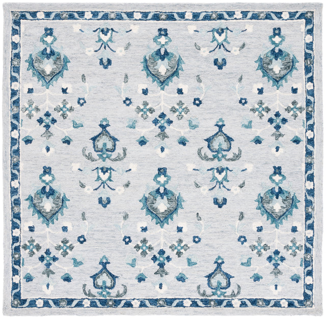 Safavieh Metro Met121M Blue/Ivory Area Rug