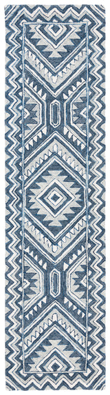Safavieh Metro Met122M Blue/Ivory Rugs.