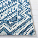 Safavieh Metro Met122M Blue/Ivory Rugs.