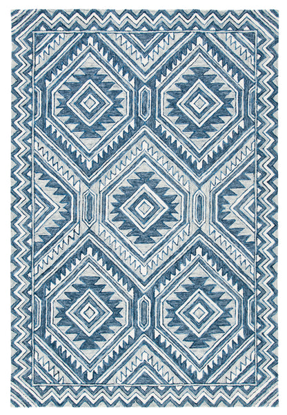 Safavieh Metro Met122M Blue/Ivory Area Rug