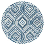 Safavieh Metro Met122M Blue/Ivory Rugs.