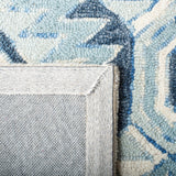 Safavieh Metro Met123M Blue/Ivory Rugs.