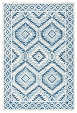 Safavieh Metro Met123M Blue/Ivory Rugs.