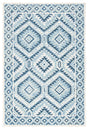 Safavieh Metro Met123M Blue/Ivory Area Rug