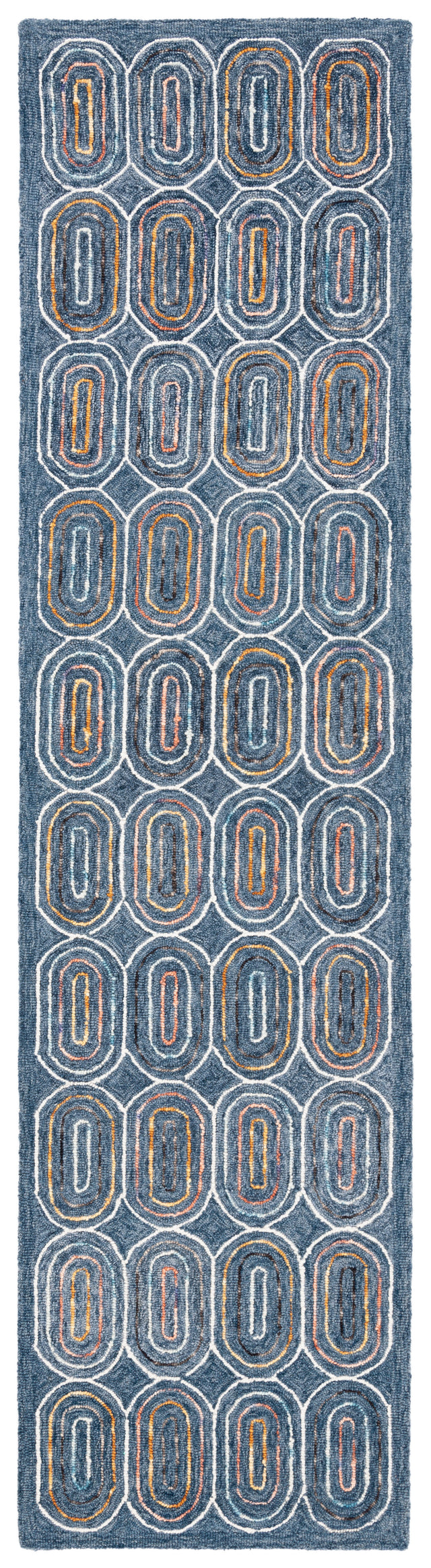 Safavieh Metro Met124M Blue/Yellow Rugs.