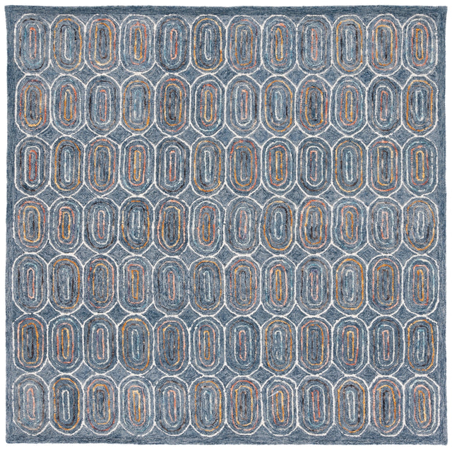 Safavieh Metro Met124M Blue/Yellow Rugs.