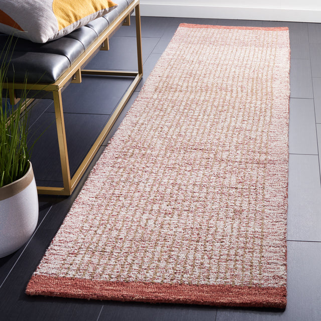 Safavieh Metro Met151Q Ivory/Red Area Rug