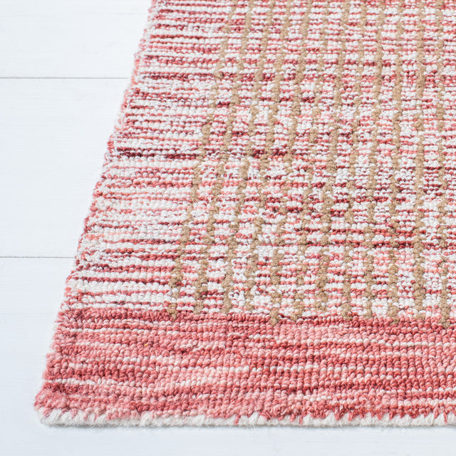 Safavieh Metro Met151Q Ivory/Red Area Rug