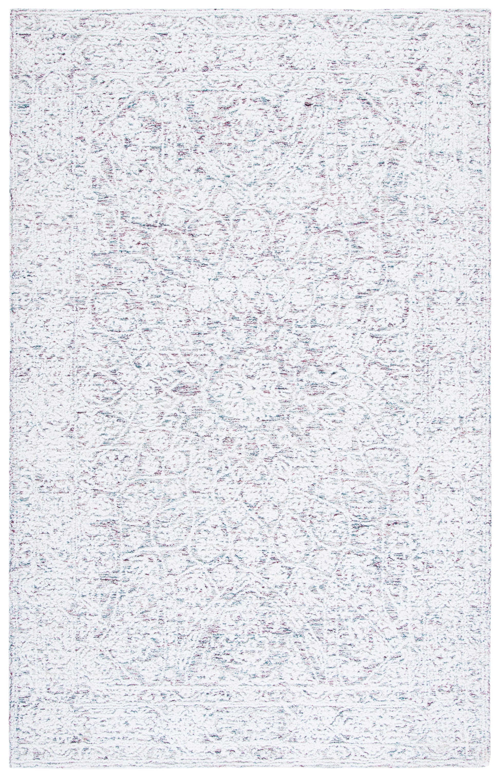 Safavieh Metro Met156Q Ivory/Red Area Rug