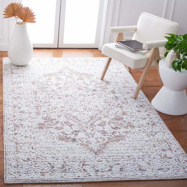 Safavieh Metro Met157P Ivory/Rust Rug.