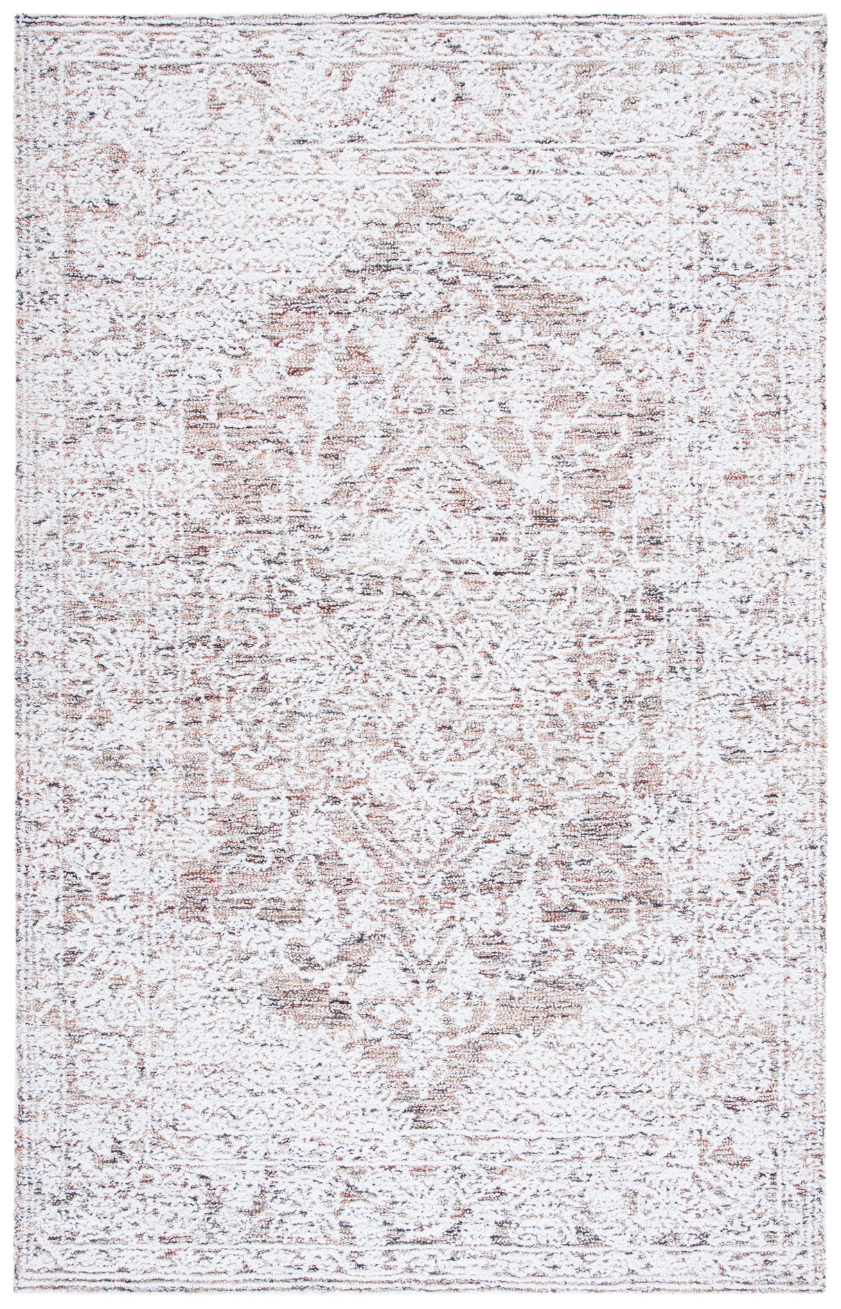 Safavieh Metro Met157P Ivory/Rust Rug.