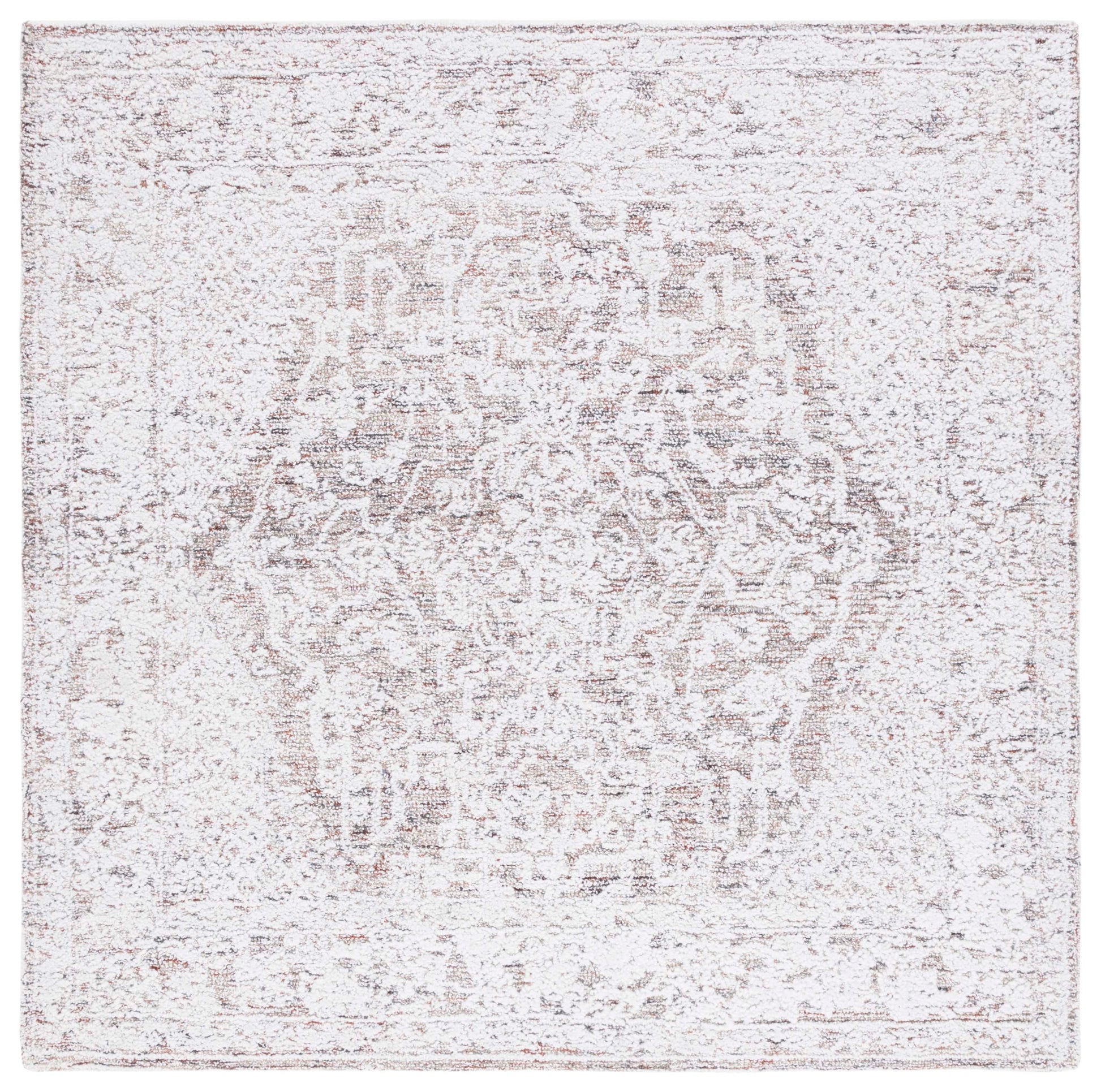 Safavieh Metro Met157P Ivory/Rust Area Rug