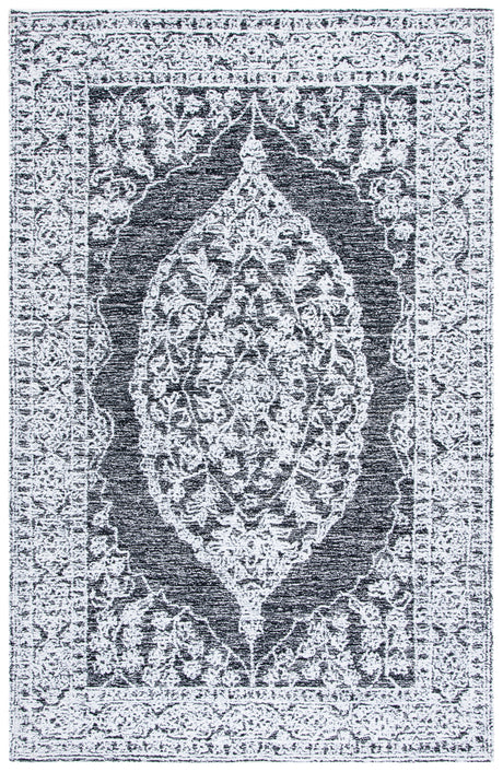 Safavieh Metro Met159Z Ivory/Black Rug.