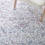 Safavieh Metro Met160Q Ivory/Red Rug.