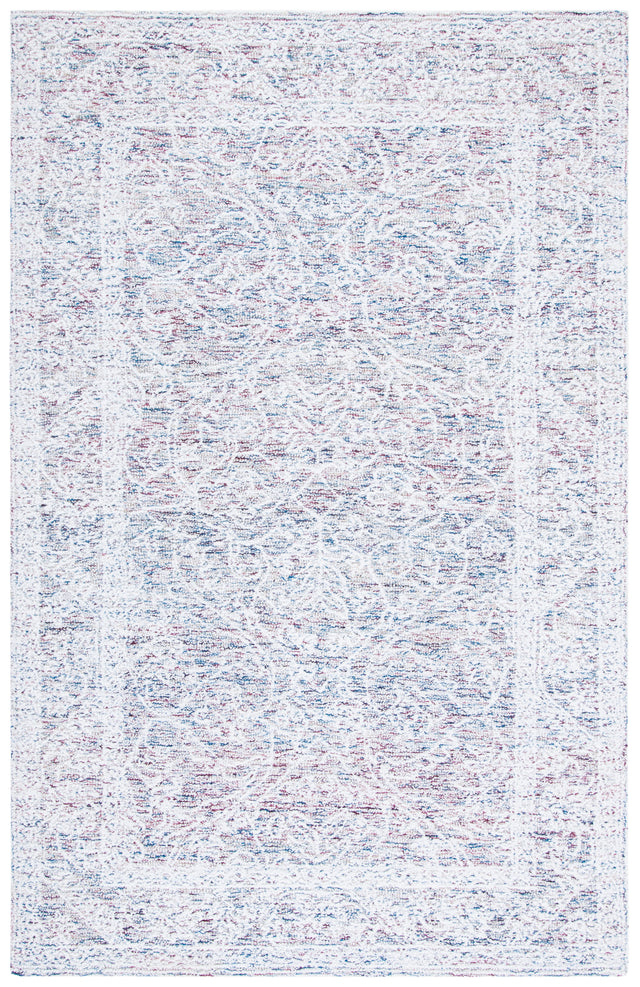 Safavieh Metro Met160Q Ivory/Red Rug.