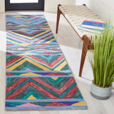Safavieh Metro Met251Q Red/Blue Rug.