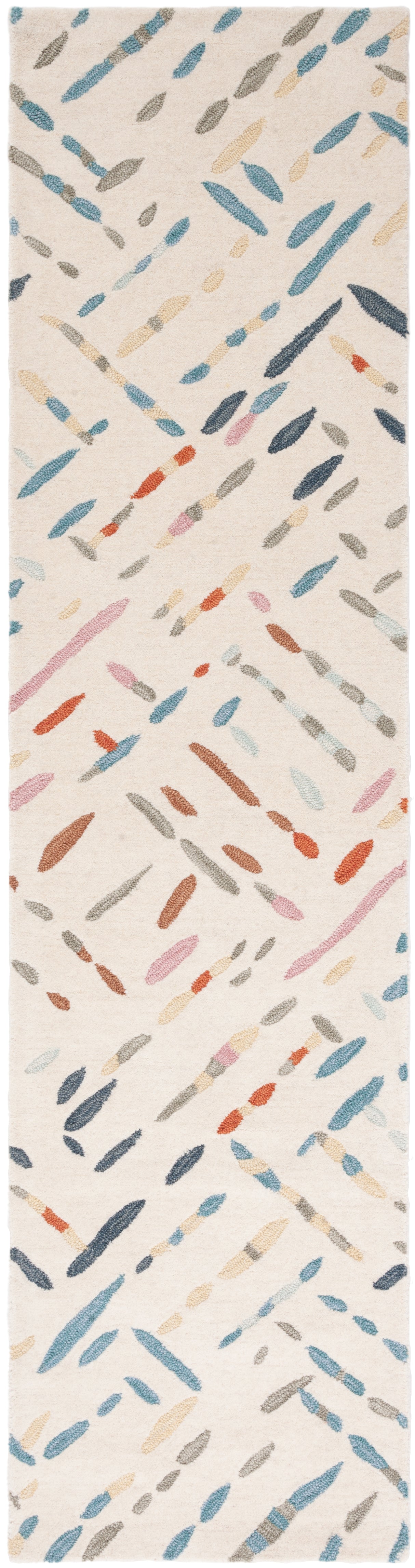 Safavieh Metro Met252A Ivory/Blue Rugs.