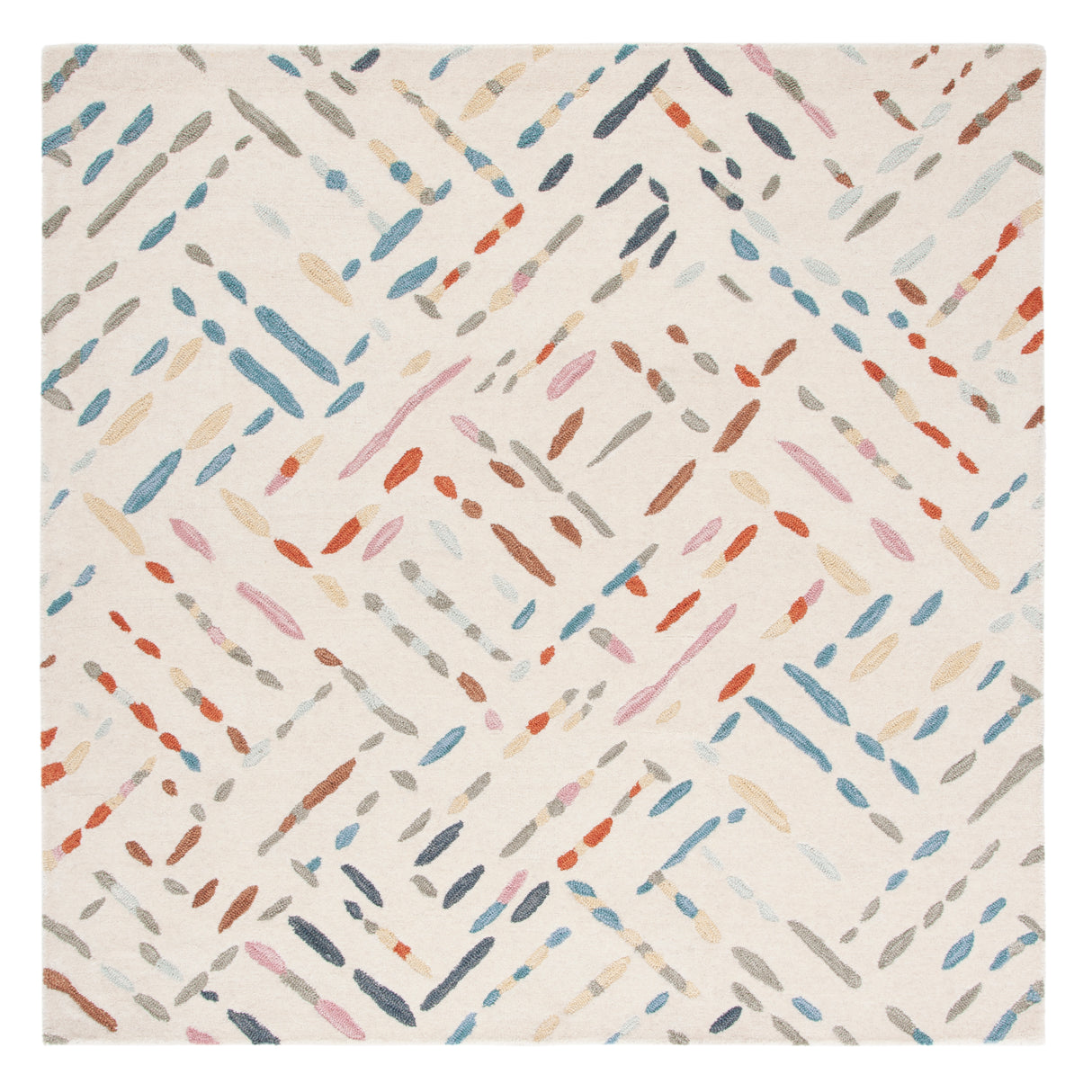 Safavieh Metro Met252A Ivory/Blue Rugs.