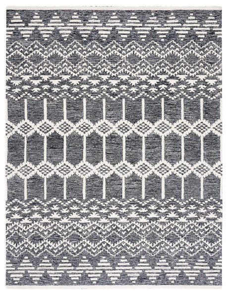 Safavieh Metro Met253Z Black/Ivory Rug.