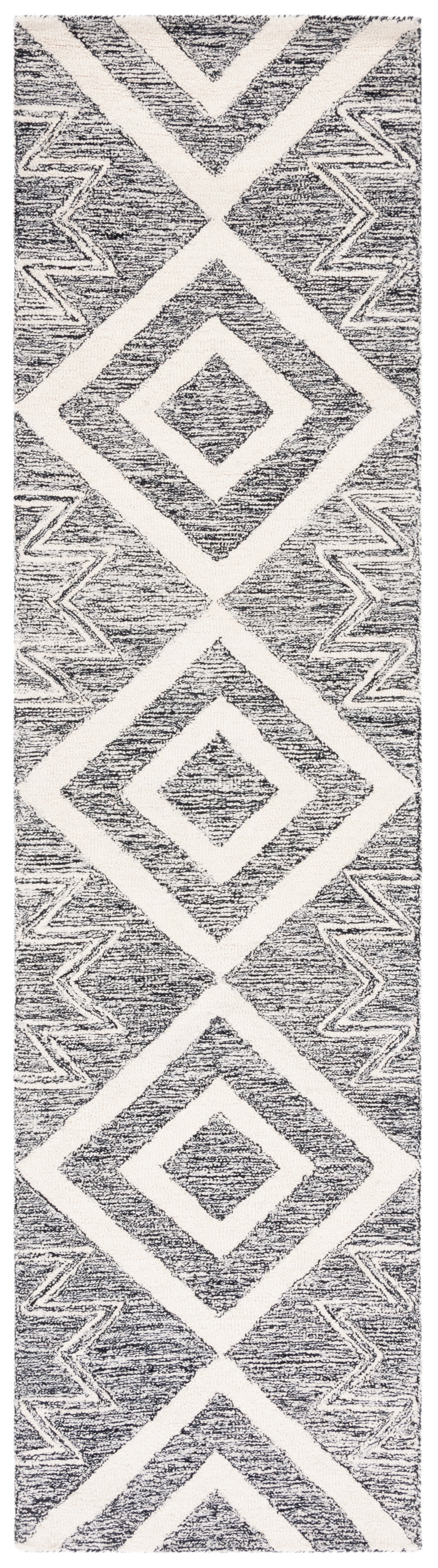 Safavieh Metro Met254A Ivory/Black Area Rug