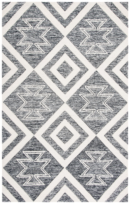 Safavieh Metro Met254A Ivory/Black Area Rug