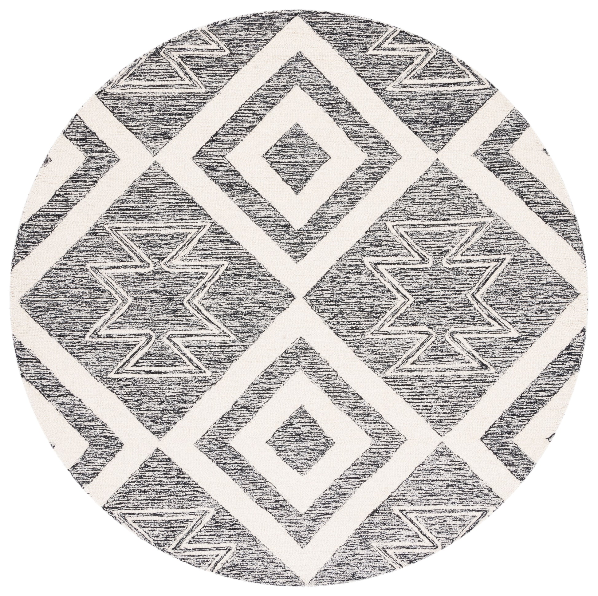 Safavieh Metro Met254A Ivory/Black Area Rug