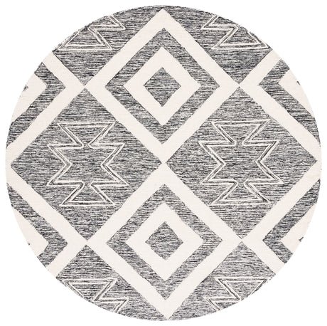 Safavieh Metro Met254A Ivory/Black Rug.