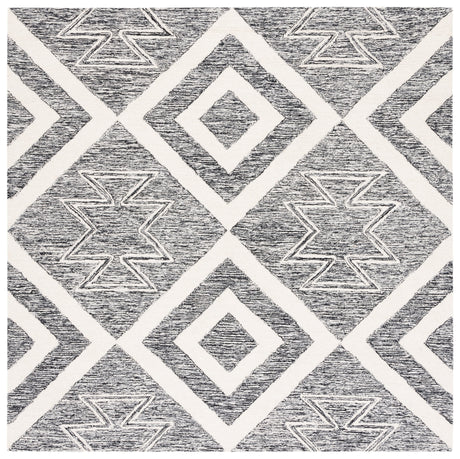 Safavieh Metro Met254A Ivory/Black Rug.