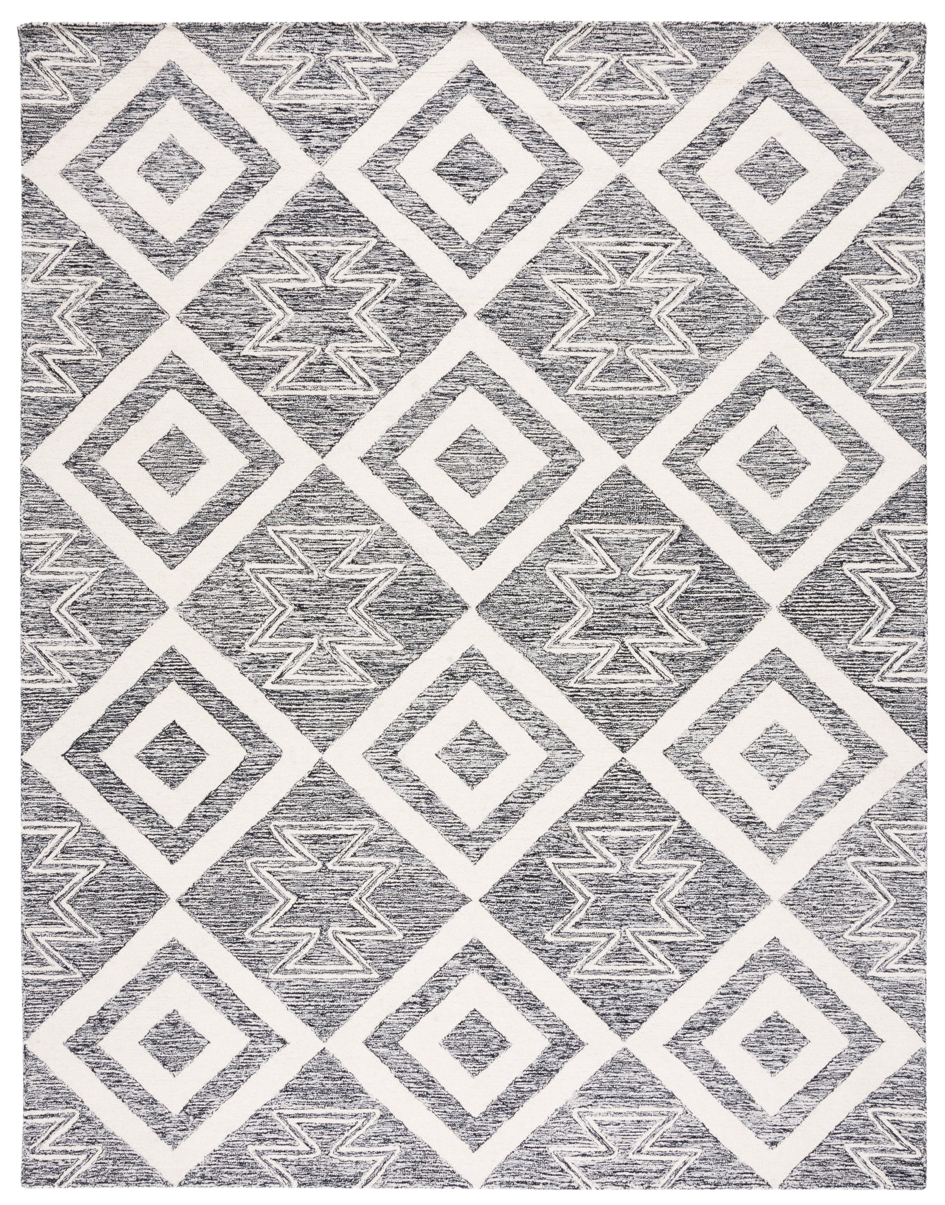 Safavieh Metro Met254A Ivory/Black Area Rug