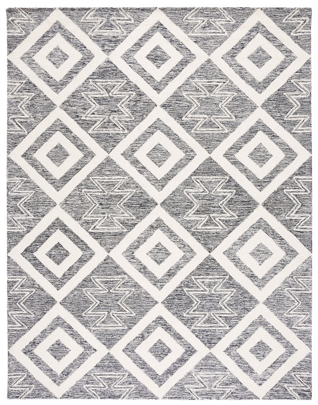 Safavieh Metro Met254A Ivory/Black Rug.