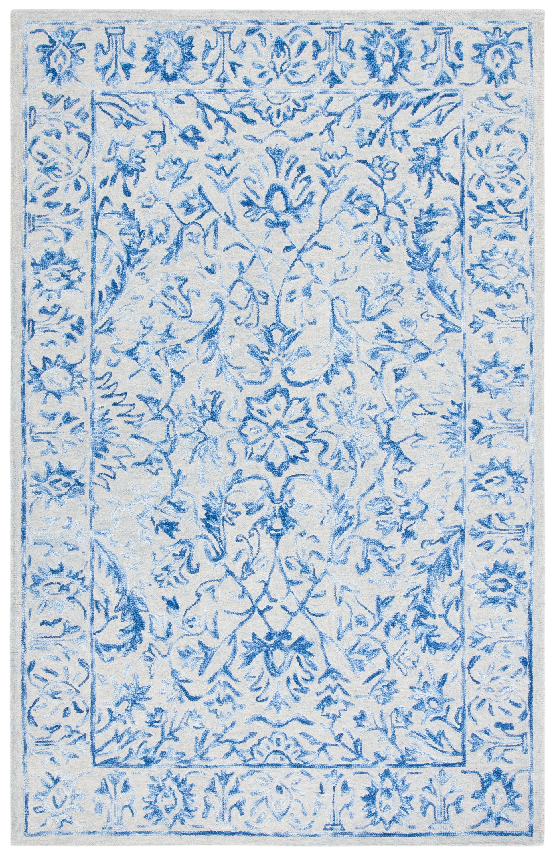 Safavieh Metro Met255M Blue/Beige Area Rug