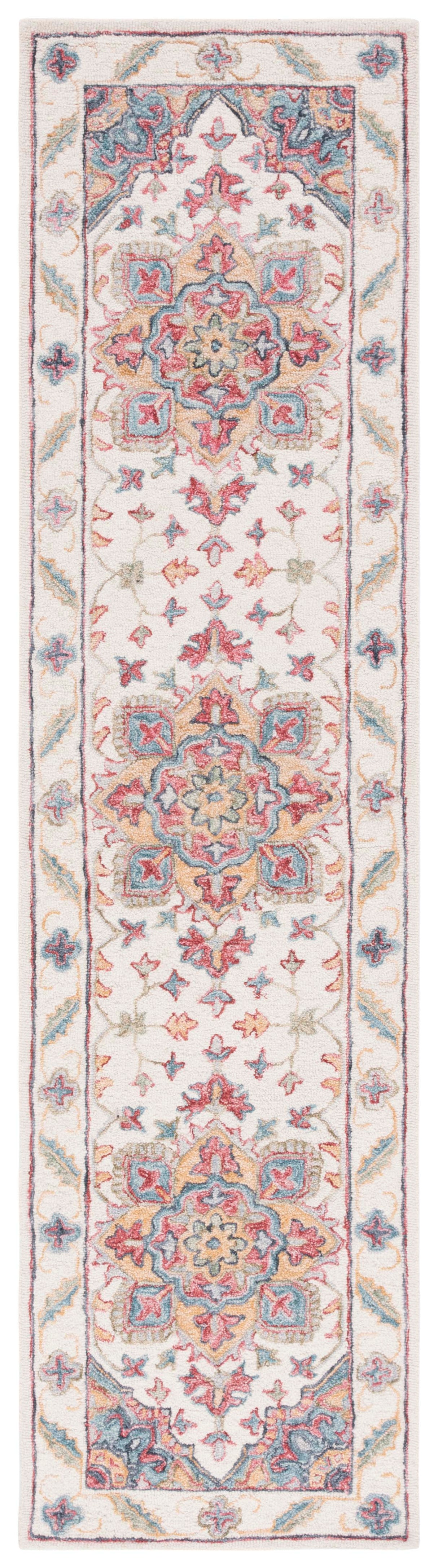 Safavieh Metro Met352A Ivory/Rust Rug.