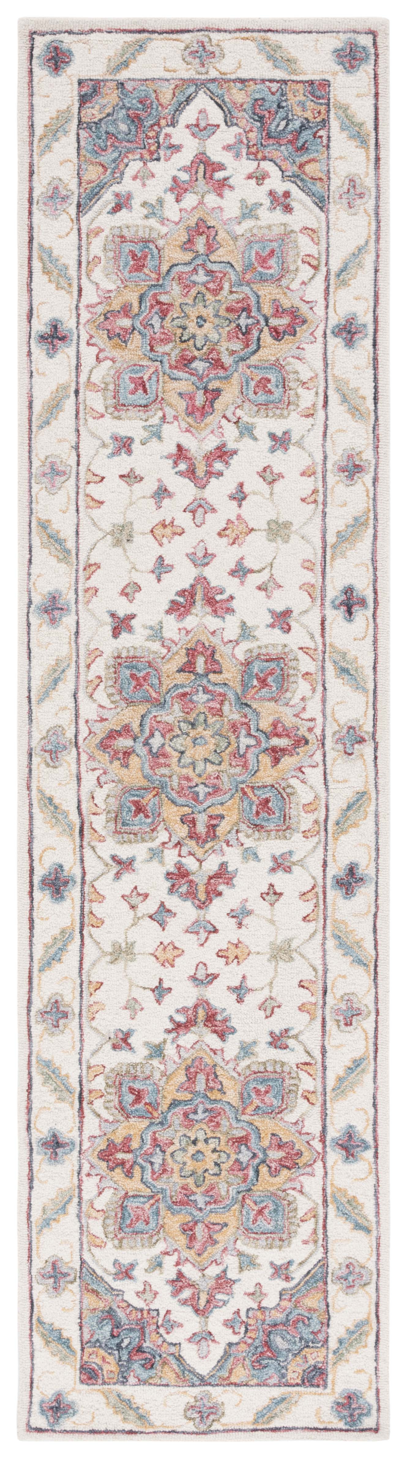 Safavieh Metro Met352A Ivory/Rust Area Rug