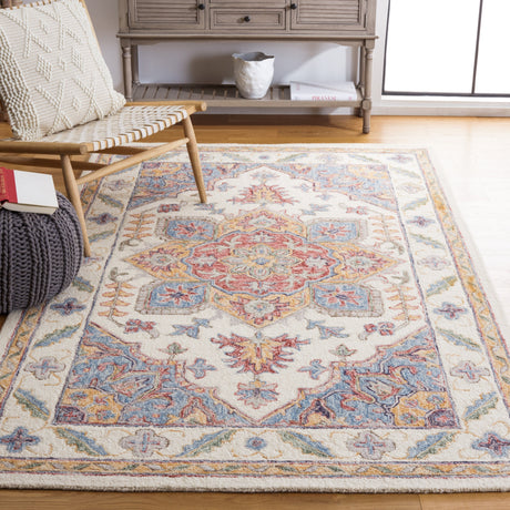 Safavieh Metro Met352A Ivory/Rust Rug.