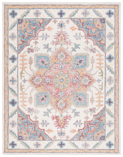 Safavieh Metro Met352A Ivory/Rust Area Rug