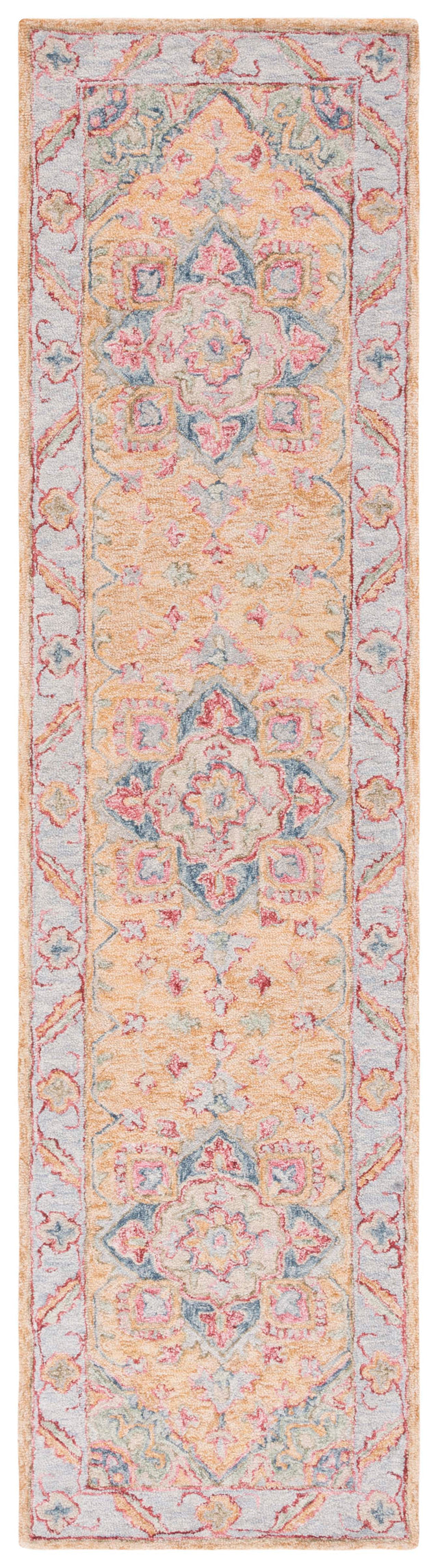 Safavieh Metro Met352C Yellow/Rust Rug.