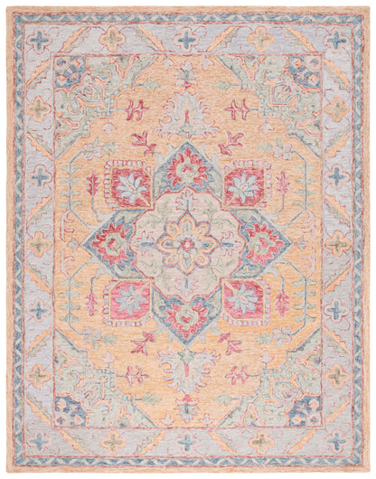 Safavieh Metro Met352C Yellow/Rust Area Rug