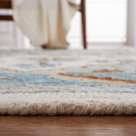 Safavieh Metro Met352M Ivory/Blue Rug.